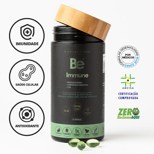 Imunidade | Própolis Verde 15mg | Be Immune – 60 caps