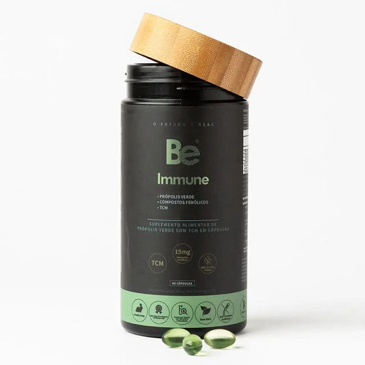 Imunidade | Própolis Verde 15mg | Be Immune – 60 caps